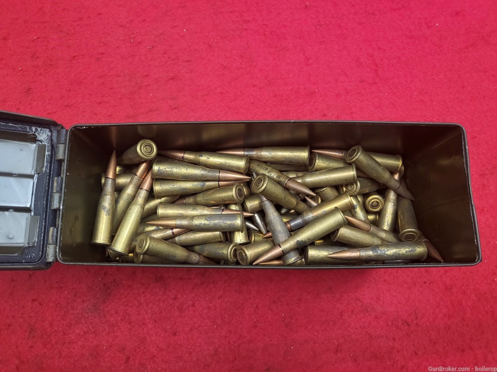 NICE Lot 198 Rounds of Pre WW2 8mm Lebel Ammo N balle Ammo Berthier French -img-0