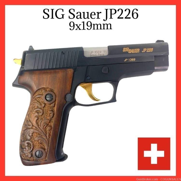 SIG Sauer Switzerland Jubilee P226 125th Anniversary Edition JP226 9mm -img-0