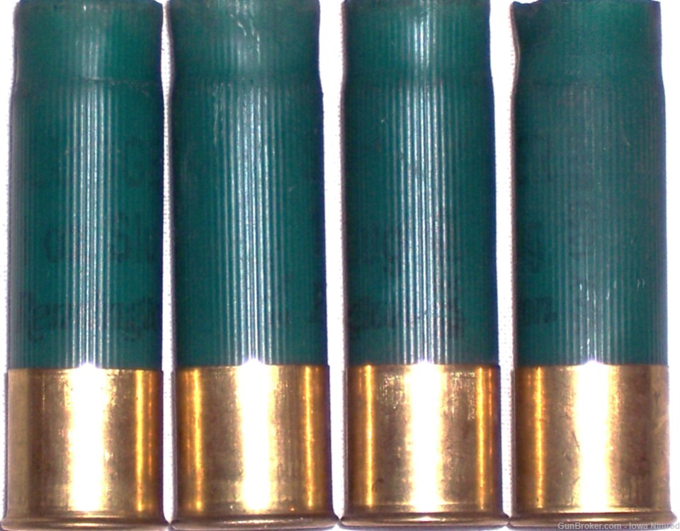 Remington 12-2¾” Gauge Slug Plastic Hulls Plastic Base Wad 12 Pieces-img-0