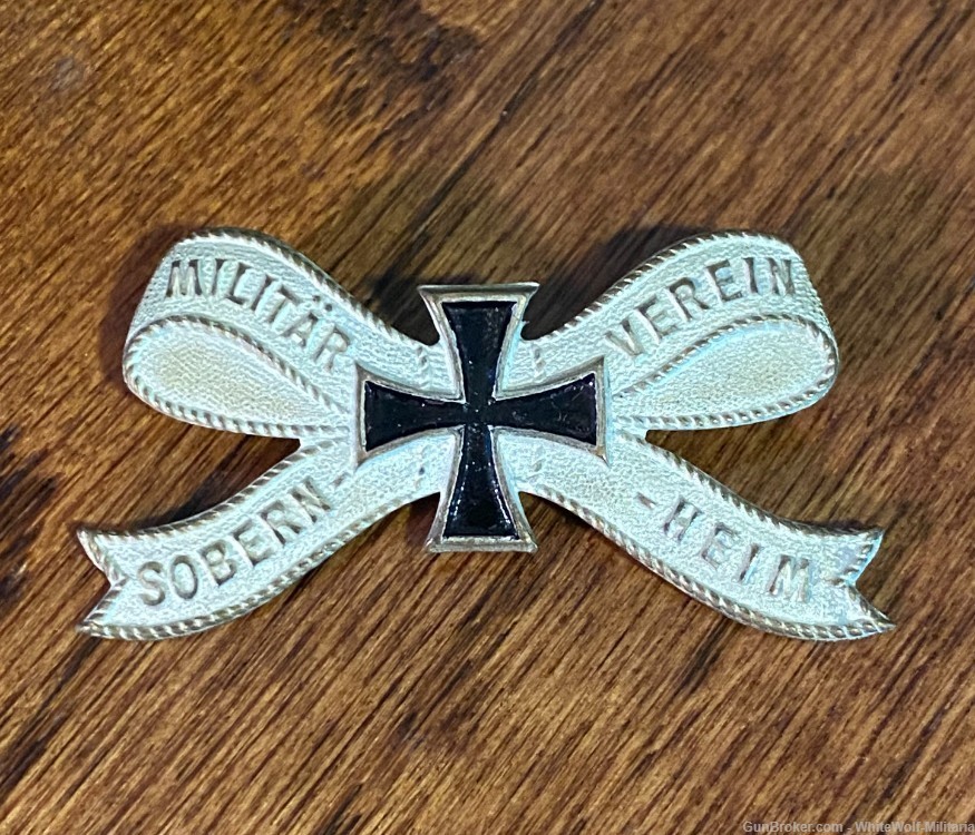WW1 WEIMAR German Militär Verein Veterans’ Association of SOBERN-HEIM Badge-img-0