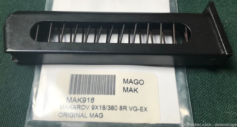 MAKAROV 8 rd 9 X 18 Factory Magazine USED VG-EX-img-1