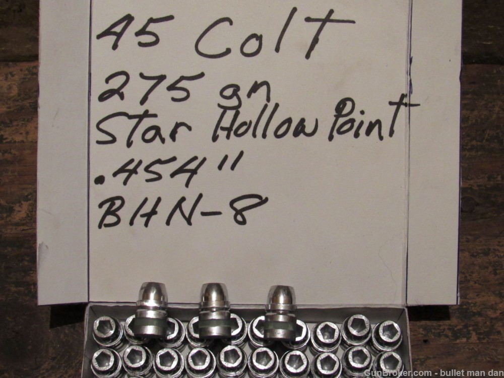 45 Colt 275gn soft star hollow point for traditional loads-img-0