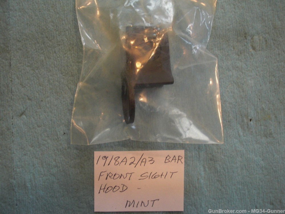 M1918A2 / M1918A3 BAR Browning Automatic Rifle Front Sight Hood - MINT-img-0
