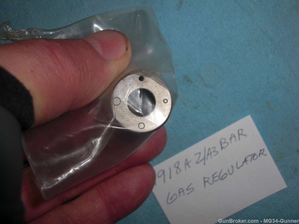 M1918A2 / M1918A3 BAR Browning Automatic Rifle Gas Regulator Part-img-4