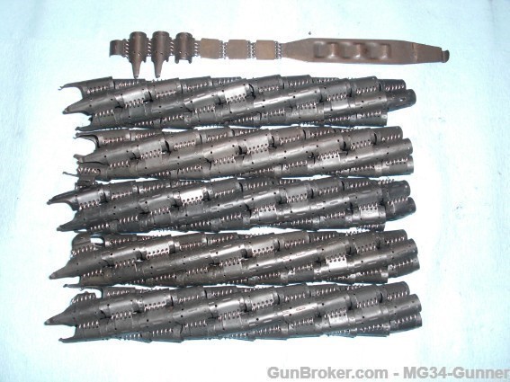 MG42 MG34 M53 Three Starter Tabs and Ten 50-Round Ammo Belts (500 Rounds)-img-2