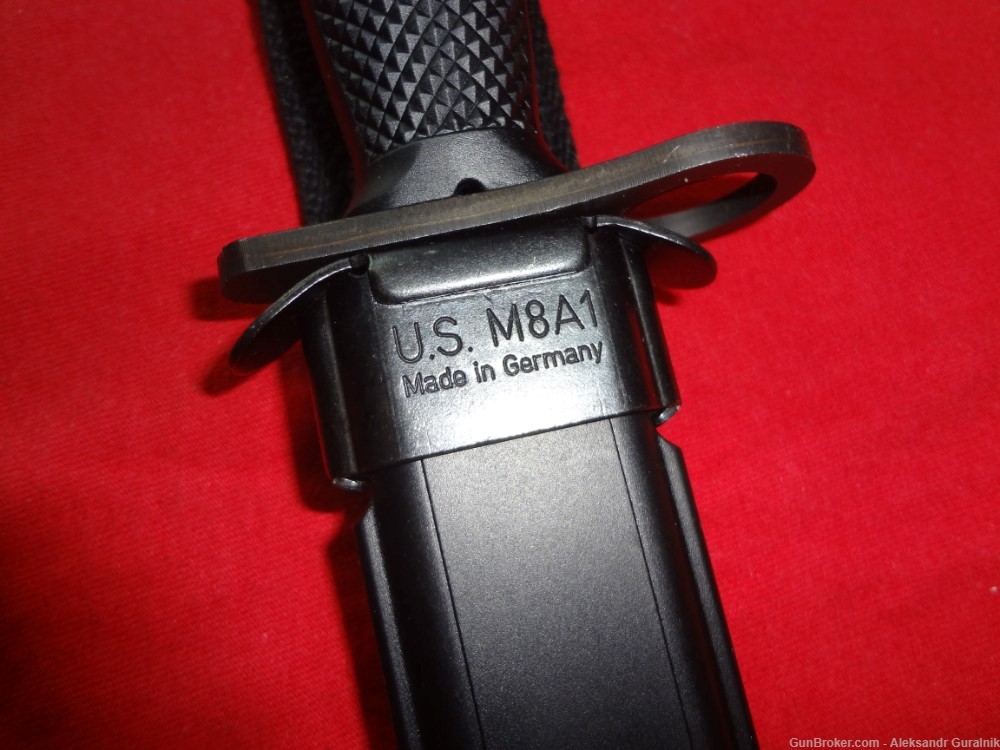 Colt M8A1B M-16 AR-15 bayonet made in Germany-img-1