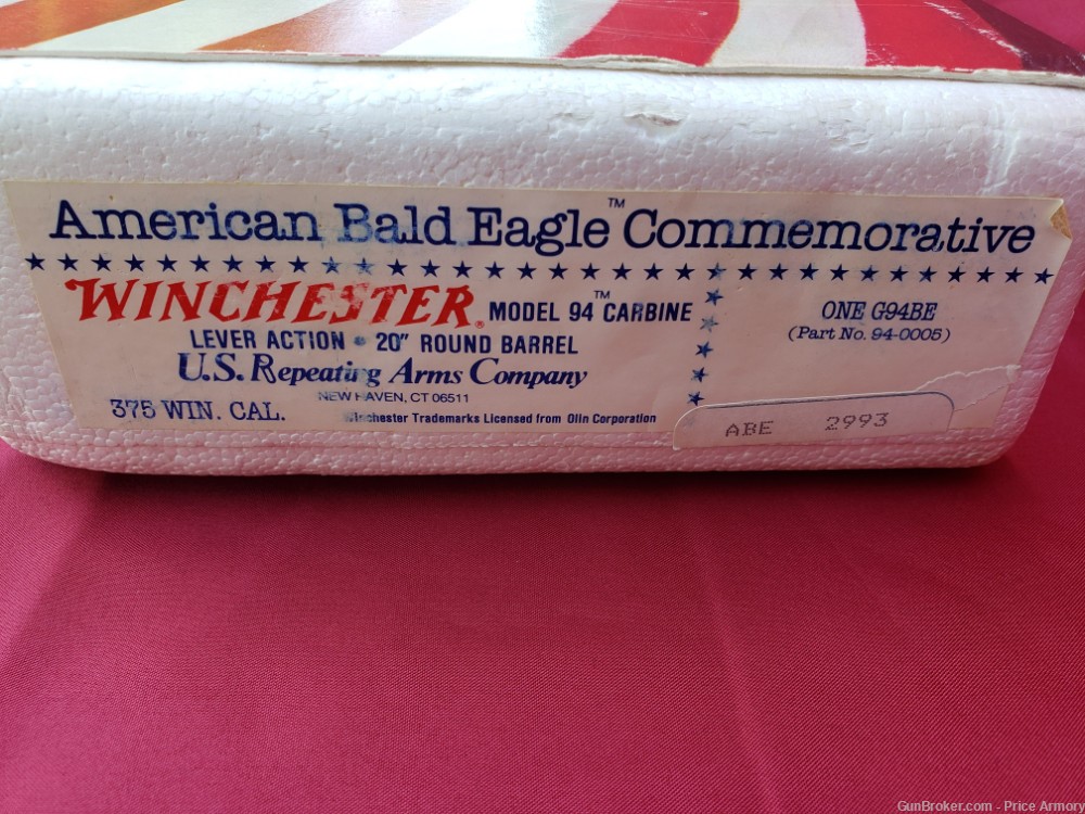 Winchester 94 American Bald Eagle .375Win 20" bbl *ORIGINAL BOX AND PAPERS*-img-63