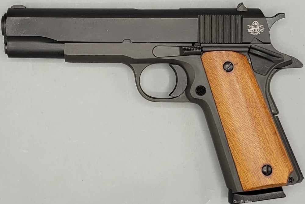Rock Island Armory M1911 A1 GI Standard .45 ACP 5" Semi Auto Pistol 45ACP  -img-2