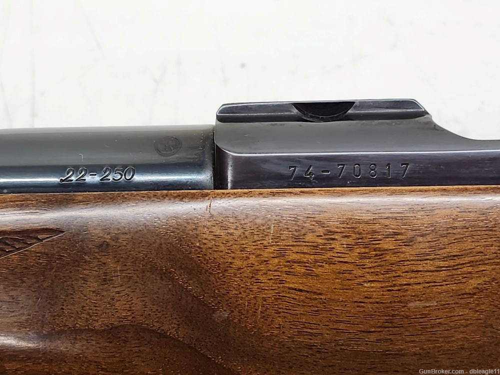 Ruger M77 .22-250 22in Bbl ORIGINAL Tang Safety Model m.1980-img-19