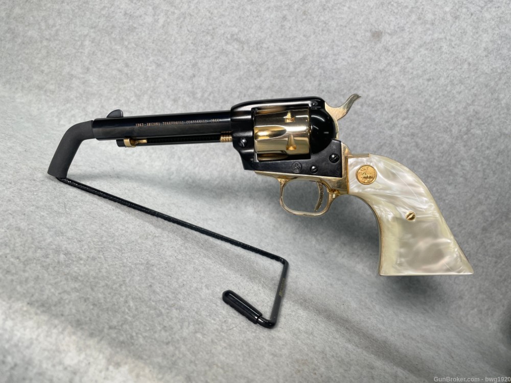 Colt FRONTIER SCOUT .22 LR Revolver SA Case ARIZONA CENTENNIAL UNFIRED!-img-2
