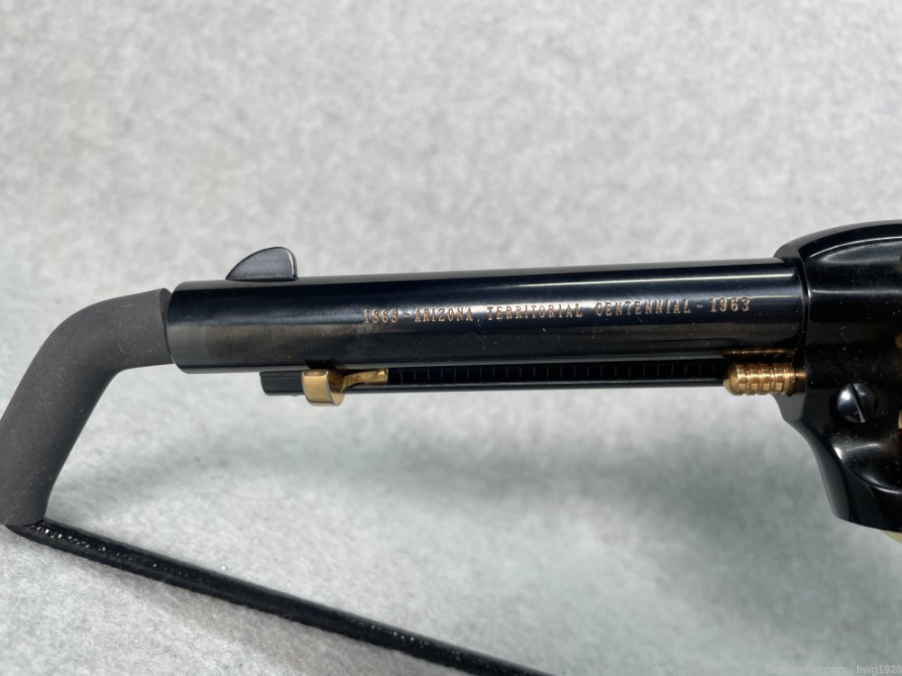 Colt FRONTIER SCOUT .22 LR Revolver SA Case ARIZONA CENTENNIAL UNFIRED!-img-8
