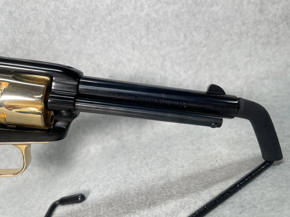 Colt FRONTIER SCOUT .22 LR Revolver SA Case ARIZONA CENTENNIAL UNFIRED!-img-9