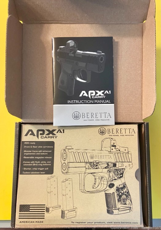 Beretta APX A1 Carry NIB!-img-2