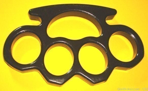 HD Hand Self Defense Tool. Brass Knuckles / Paper Weight / Knuckle Duster-img-0