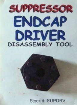 6 Point Suppressor Endcap Driver Disassembly Tool, TAC65, TAC67, TAC52-img-0