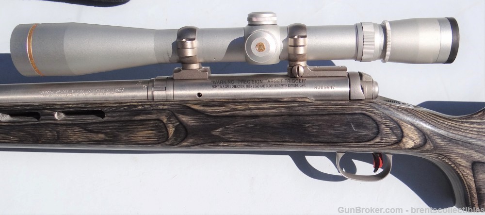Savage Model 12 Single Shot Target Rifle 30” .223 Rem Leupold VX3 6.5-20x40-img-12