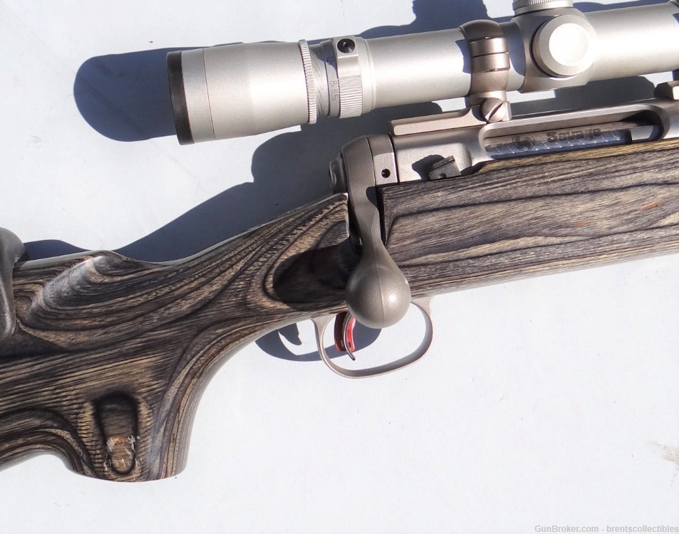 Savage Model 12 Single Shot Target Rifle 30” .223 Rem Leupold VX3 6.5-20x40-img-2