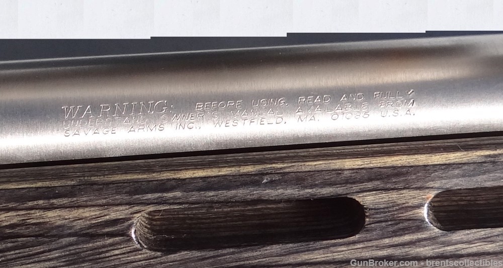 Savage Model 12 Single Shot Target Rifle 30” .223 Rem Leupold Base & Rings-img-6