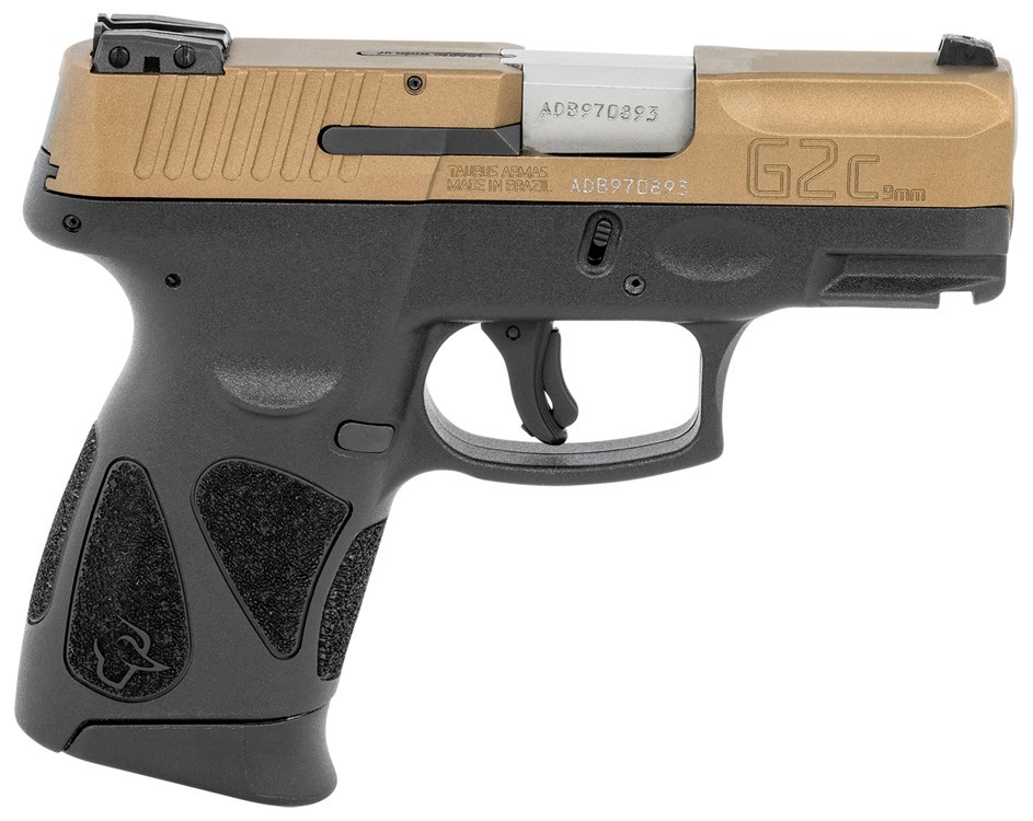 Taurus G2c 9MM Pistol - Burnt Bronze/Black -img-1