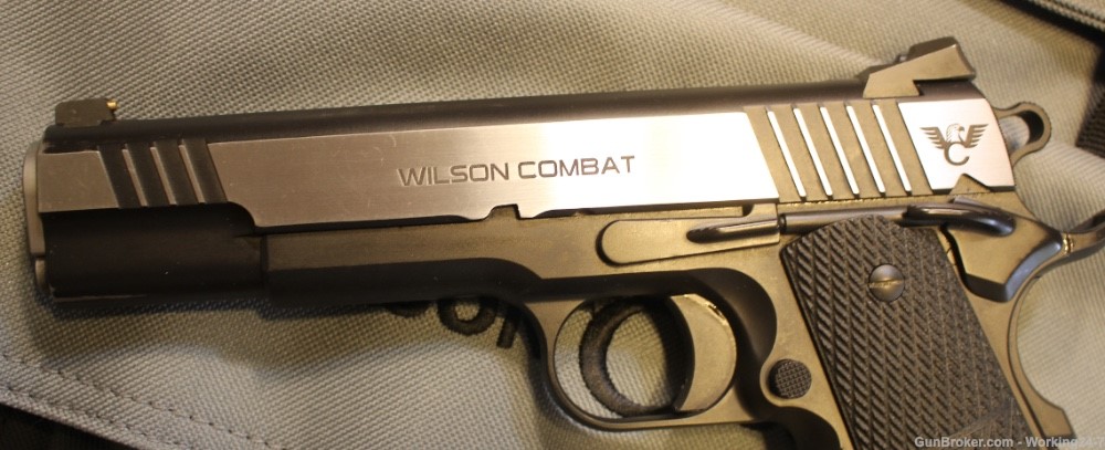 Wilson Combat Vickers Elite 9mm 1911 5" Stainless Slide / Black Semi Pistol-img-4