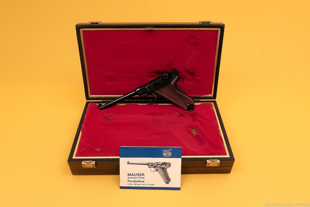 Post-War Interarms Original Mauser Model 1906 American Eagle Luger - 9mm-img-1