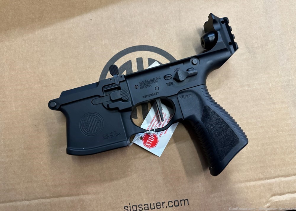Sig Sauer MPX Pistol Lower Receiver Ambi MPX K Timney Trigger -img-0