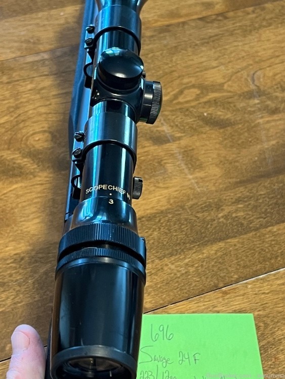 Savage 24F 223/12ga w/scope in EXCELLENT like NEW CONDITION! (696)-img-14