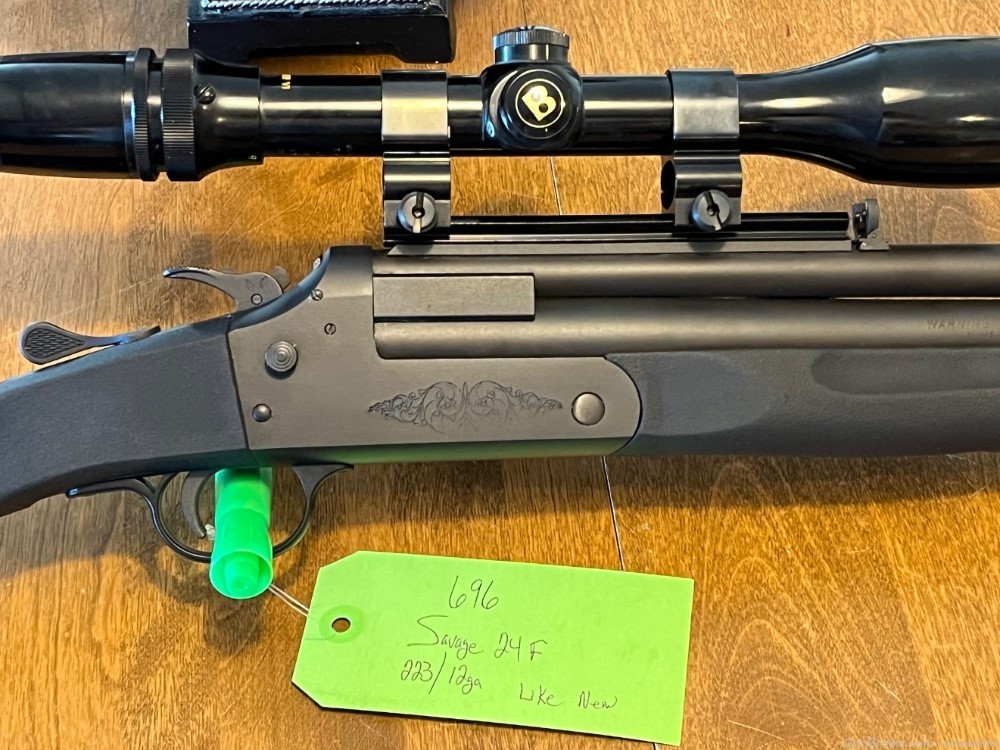 Savage 24F 223/12ga w/scope in EXCELLENT like NEW CONDITION! (696)-img-3