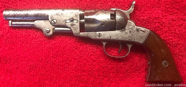  Bacon Mfg. Co. 2nd Model .31cal Pocket Percussion Revolver-img-10