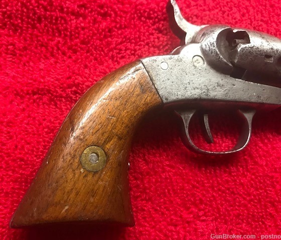  Bacon Mfg. Co. 2nd Model .31cal Pocket Percussion Revolver-img-1