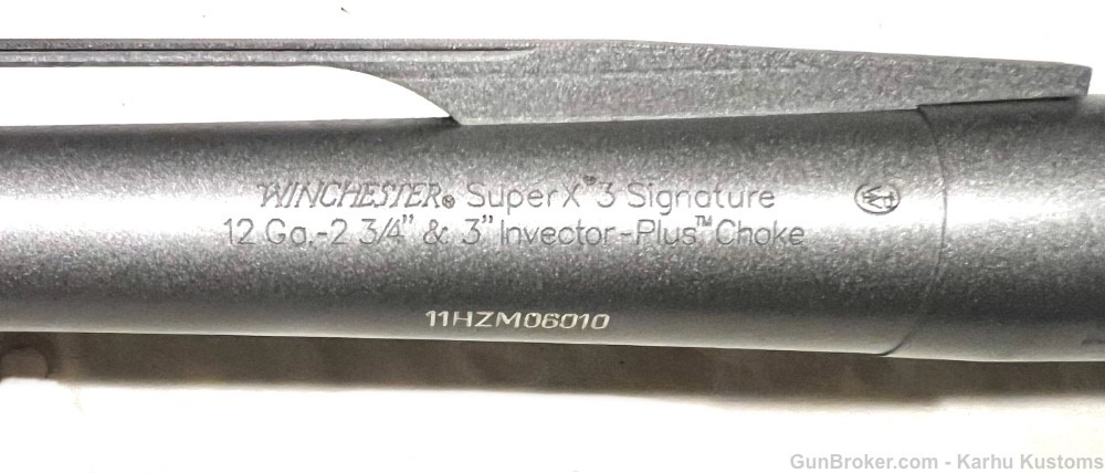 Rare Winchester SX3 Flanigun 12ga Shotgun, original case, chokes.-img-43