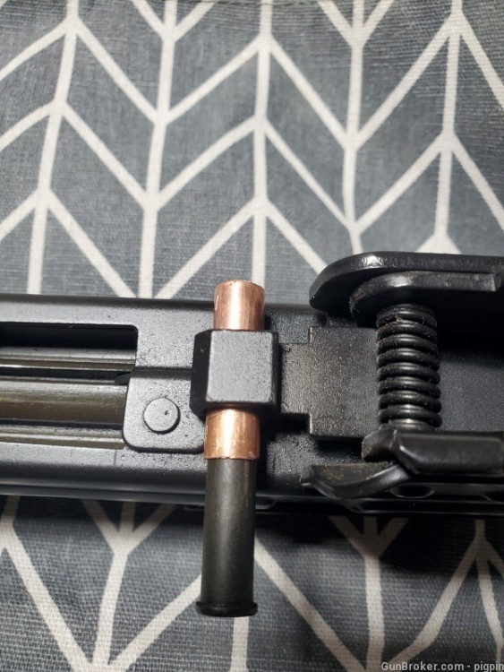 Uzi SMG lower grip Adapter bushing 8mm Pin to 9mm lug-img-0