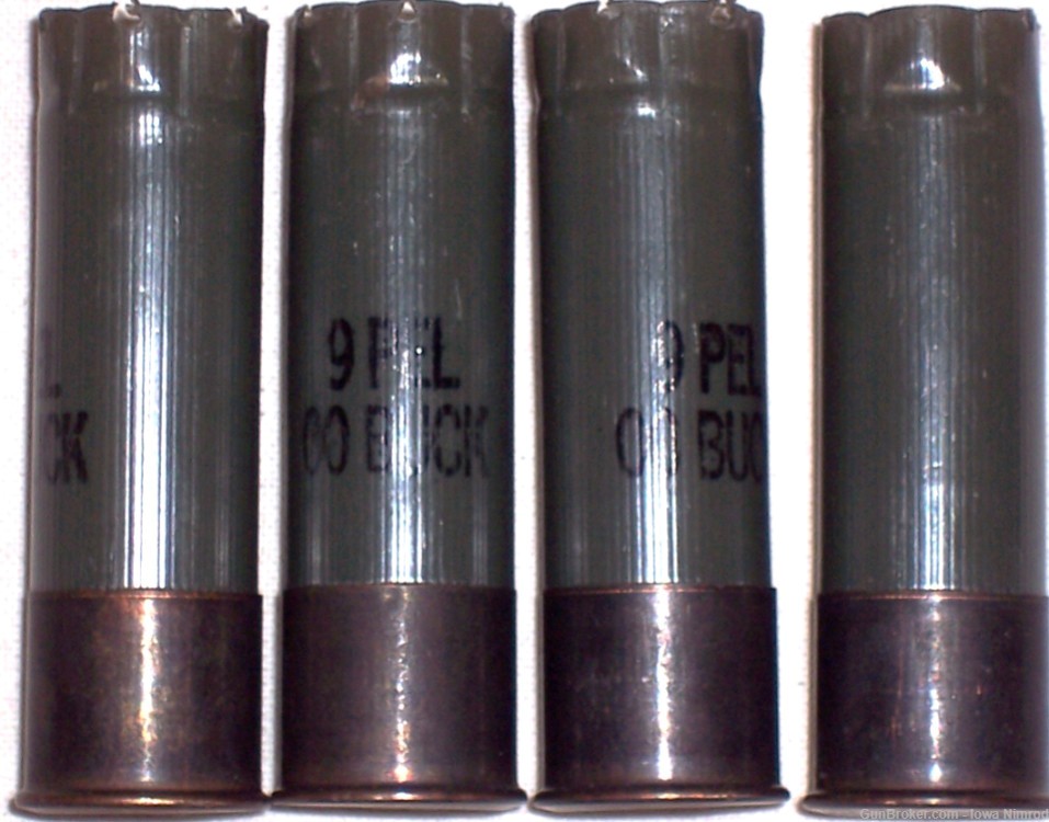 Winchester 12-2¾” Gauge Buckshot Plastic Hulls 10 Pieces-img-0
