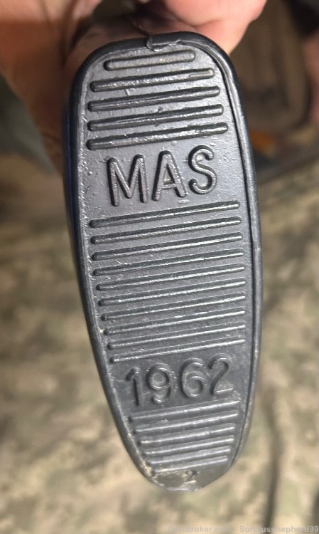 French Mas-49/56 semi auto rifle 7.5 French with bayonet/kit-img-12