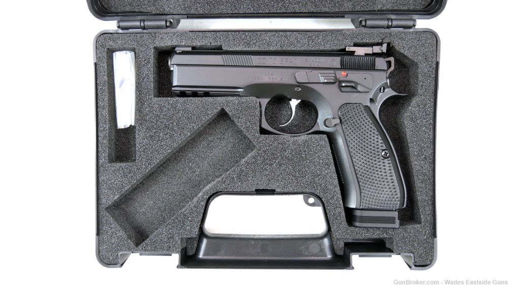 CZ CUSTOM 75 SP01 SHADOW TARGET II EXCELLENT CONDITION W/ CASE, TEST TARGET-img-14