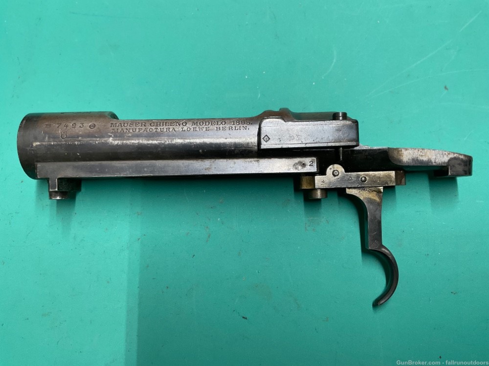 Antique Chilean Mauser 1895 Rifle 7mm Receiver Repair Restoration Project-img-1