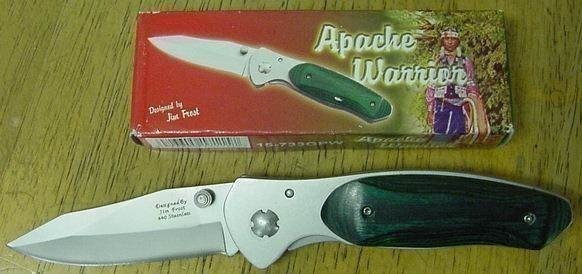 Frost  Cutlery Apache  Warrior  Knife 15-733GPW-img-0