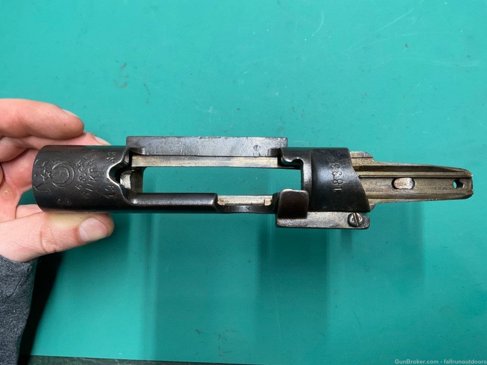 [A] Antique Turkish Mauser 1893 93 8mm Receiver Repair Restoration Project-img-2