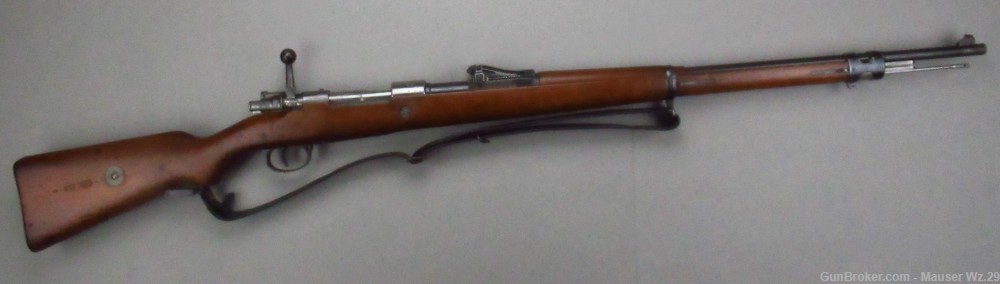 Very Nice 1916 DWM BERLIN WWII German Gewehr 98 rifle 8mm Mauser K98 Gew98-img-1