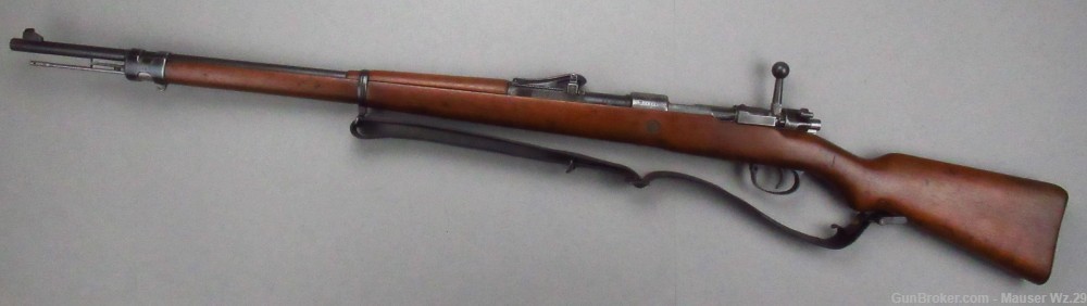 Very Nice 1916 DWM BERLIN WWII German Gewehr 98 rifle 8mm Mauser K98 Gew98-img-0