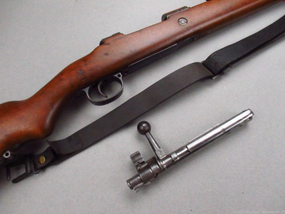 Very Nice 1916 DWM BERLIN WWII German Gewehr 98 rifle 8mm Mauser K98 Gew98-img-99