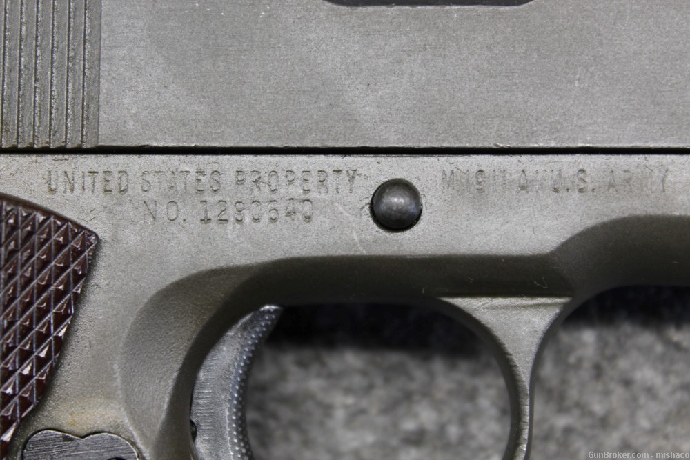 Nice C&R WWII Remington Rand Model 1911A1 .45 ACP US GI Army Pistol M1911A1-img-8