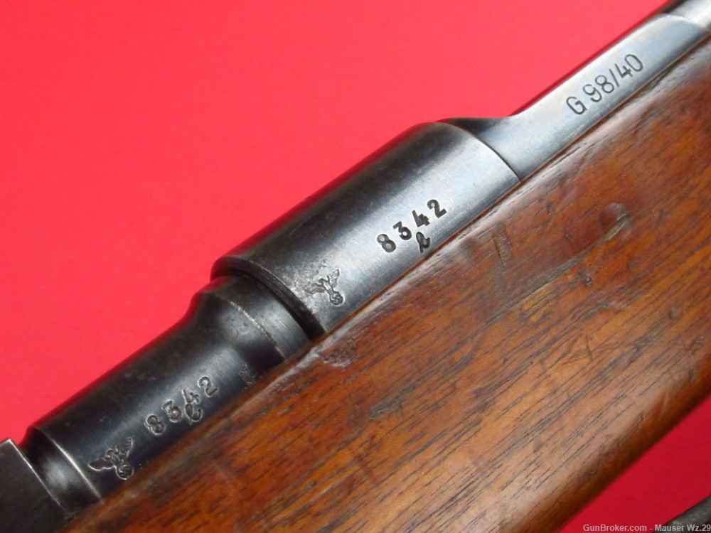 Desirable 1942  German WWII G98/40 Mannlicher 8mm Mauser K98 g98 98k-img-4