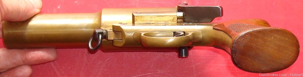 Rare H & R Brass Flare / Signal Pistol in original box Model Mark III USA-img-7