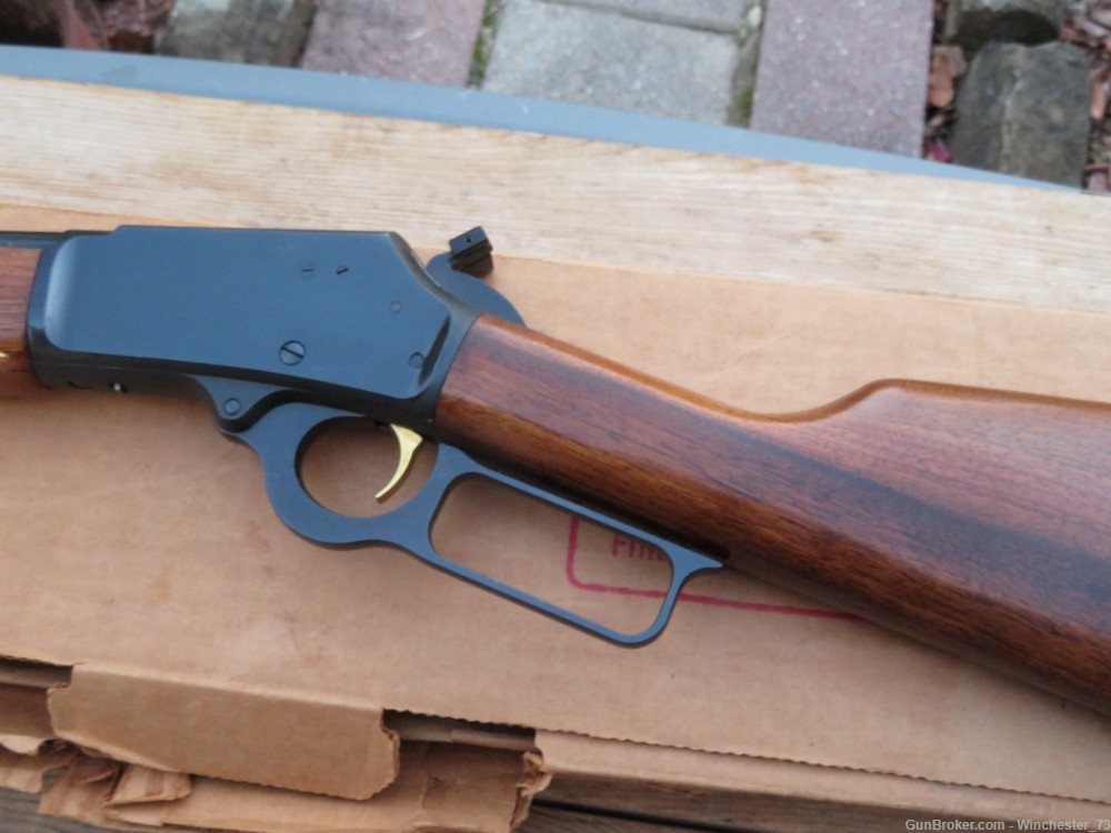 Marlin 1894 94 44 magnum lever rifle with ORIGINAL box 1977 pre safety-img-22