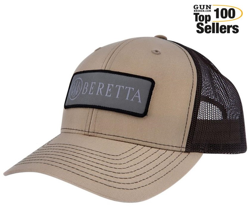 BERETTA SDY Khaki Trucker Hat (BC018T167501TU)-img-0