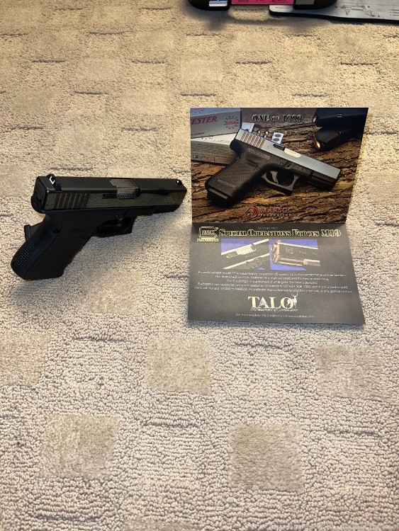 Glock 19 Gen 4 Special Operations Forces #246 1 of 1000 Talo Edition M19 -img-6