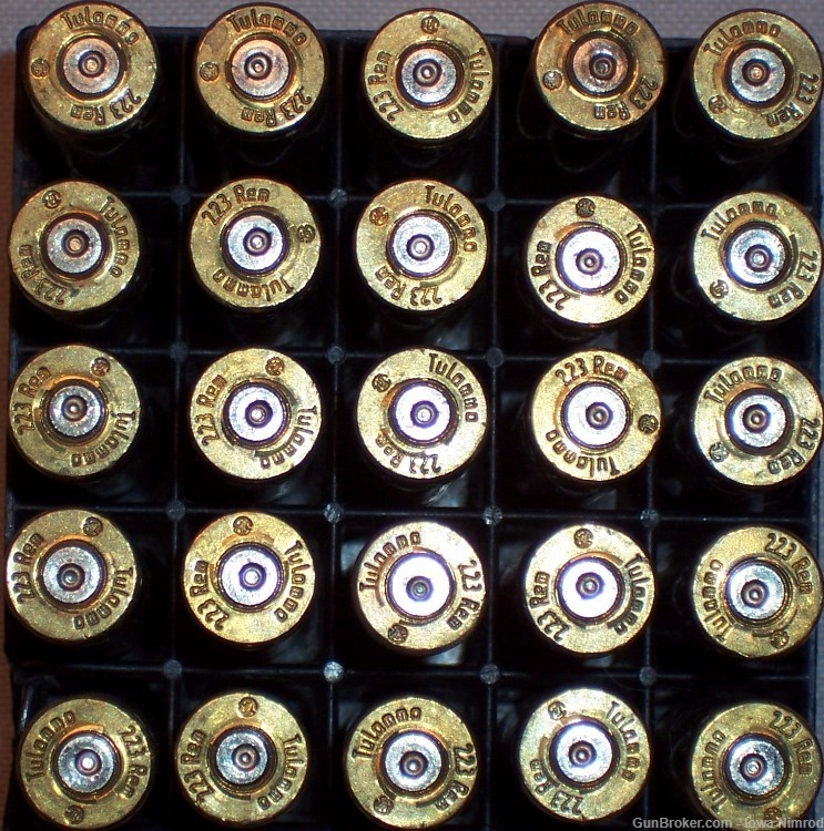 Tulammo 223 Rem .223 Remington Fired Brass 85 Pieces-img-0