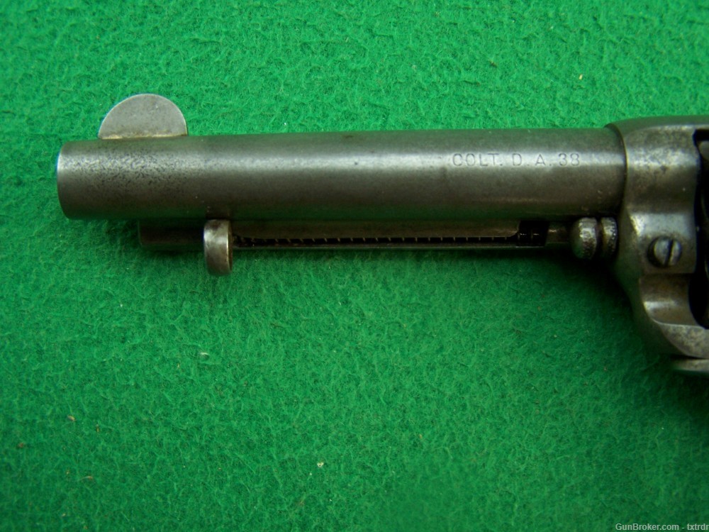 Colt 1877 Lightning, 38 Colt, 4.5" BBL, Mfd 1901, S/A & D/A Functions-img-4