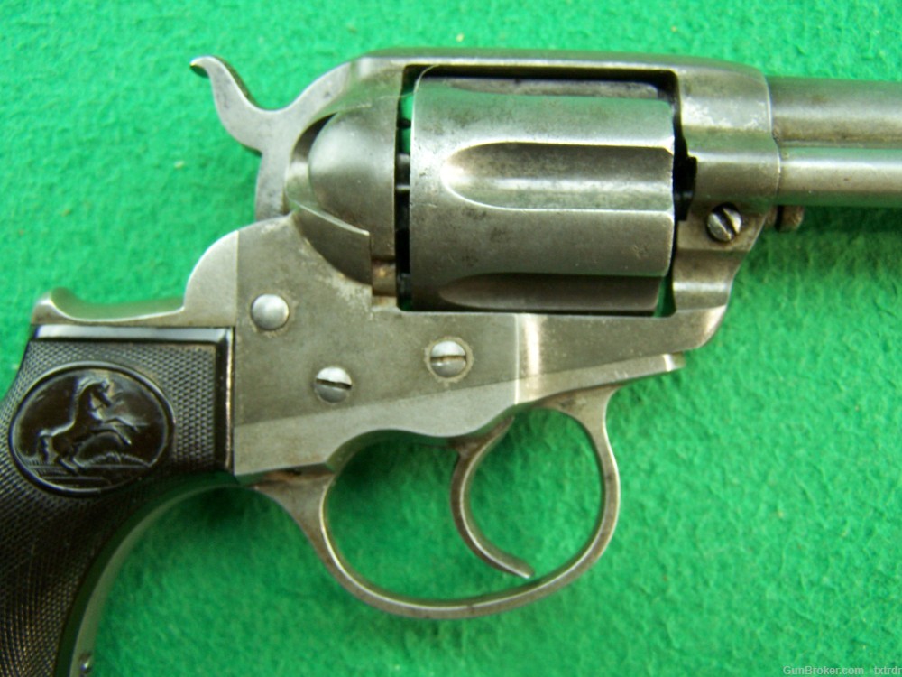 Colt 1877 Lightning, 38 Colt, 4.5" BBL, Mfd 1901, S/A & D/A Functions-img-6